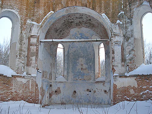 Білоцерківський храм зі середини