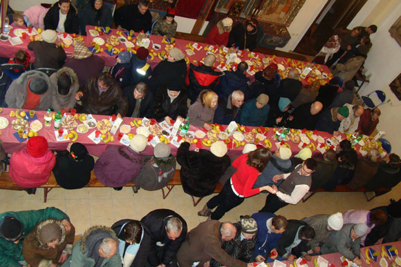 Рожденственские обеды в Общине святого Эгидия