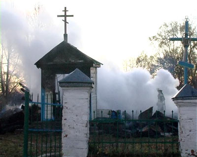 Пожежа в храмі в с. Торчин на Вінничині