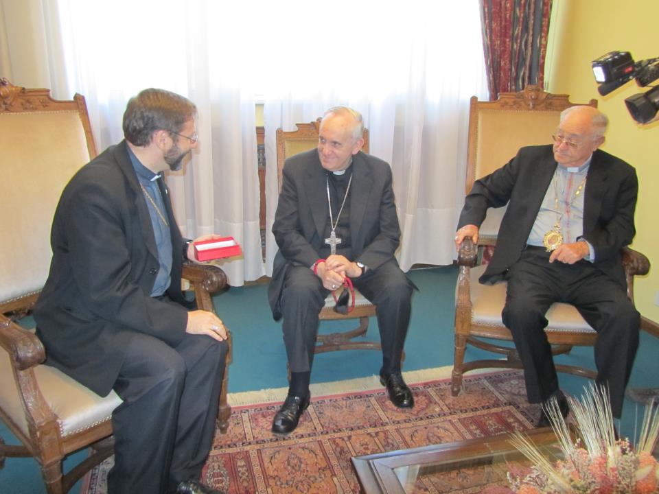 Патриарх Святослав Шевчук с Папой Римским Франциском в Аргентине