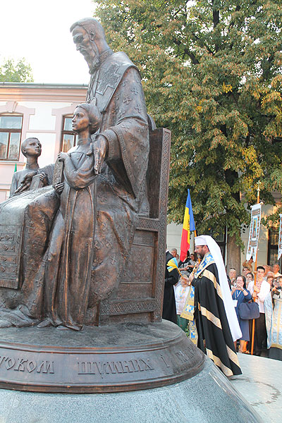 Відкриття пам'ятника Андрею Шептицькому в Івано-Франківську