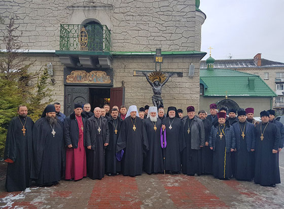 Собор Тернопільської і Хмельницької єпархії, в якому взяли участь священики Волочиського благочиння