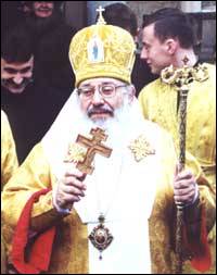 Cardinal Lubomyr Husar, head of the Ukrainian Greek Catholic Church