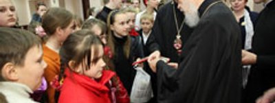 Metropolitan Volodymyr Visited School Where Children of Chornobyl Disaster Liquidators Study