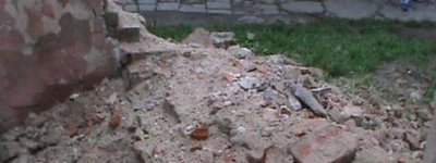 Remains of ancient Capuchin monastery in Volyn region collapsed