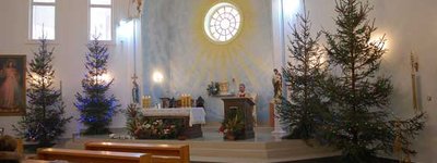 Чернігівські римо-католики святкують Різдво у новому храмі