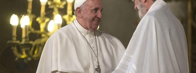 Папа та Головний Рабин Рима обмінялися побажаннями