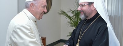 Папа дякує УГКЦ за свідчення єдності Церкви та вважає безпідставними закиди щодо уніатизму