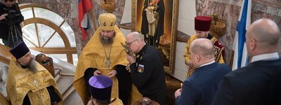 Священники УПЦ МП відзначили річницю «Російської весни» в Криму