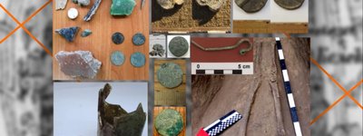 Найдены артефакты во время раскопок на территории  Софии Киевской