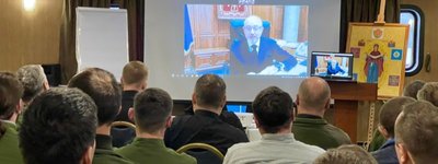 UGCC military chaplains and the Minister of Defense of Ukraine meet online