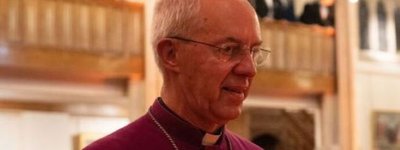 Archbishop of Canterbury Justin Welby arrives in Kyiv