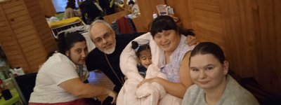 Архиєпископ УПЦ США відвідав з гуманітарною місією у Польщі дітей із Знам’янського інтернату