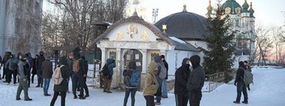 У Музеї історії України сподіваються, що храм-МАФ біля Десятинної церкви демонтують до кінця року