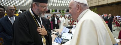 «Я ніколи не втомлюся говорити про мучеництво України», — Папа Франциск Главі УГКЦ Святославу