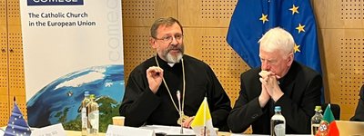 Глава УГКЦ закликав представників єпископатів ЄС докласти зусиль, аби війна в Україні не стала забутою