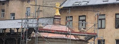 Львівську скульптуру святого Яна з Дуклі повернули на місце