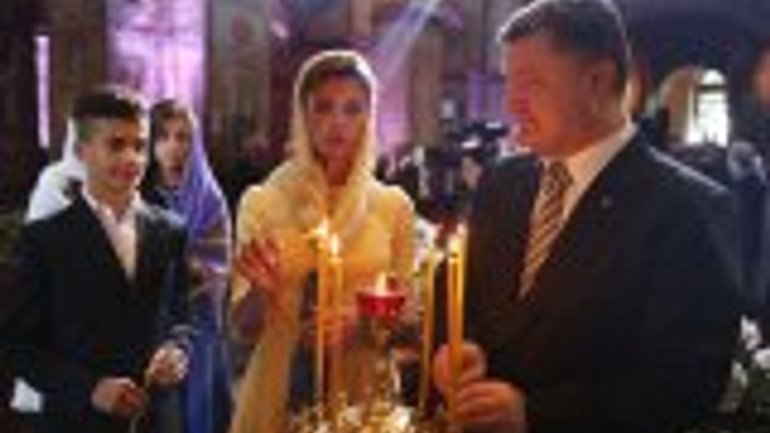 Петр Порошенко и лидеры Церквей принял участие в молитве за Украину в Софийском соборе - фото 1