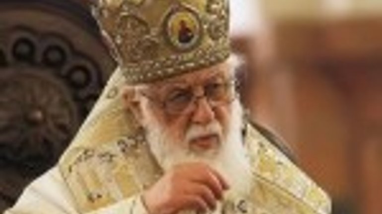 Грузинский Патриарх молится о мире на Донецкой земле - фото 1