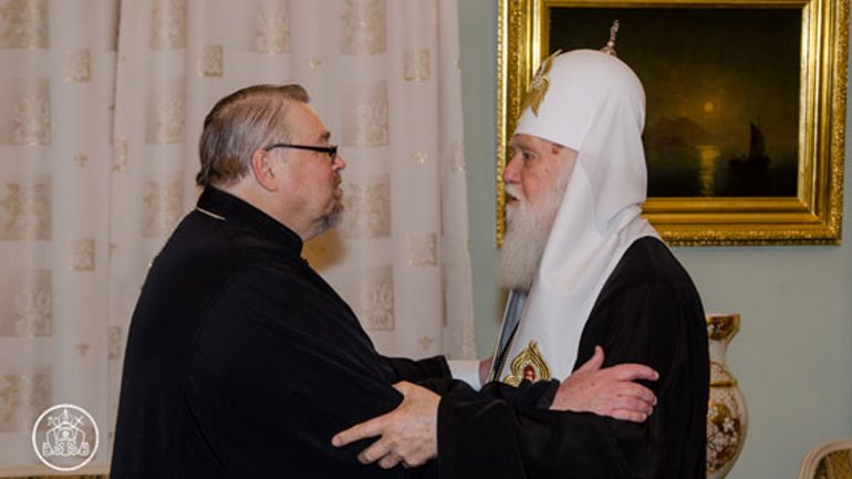 Делегация УПЦ Канады и Патриарх Филарет обсуждали, как преодолеть церковный раскол в Украине - фото 1