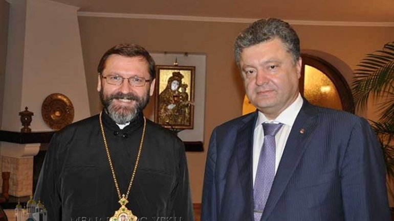Глава УГКЦ обсудил с Президентом Украины вопрос возможного визита в Украину Папы Франциска - фото 1