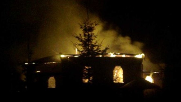 В Винницкой области сгорела церковь - фото 1