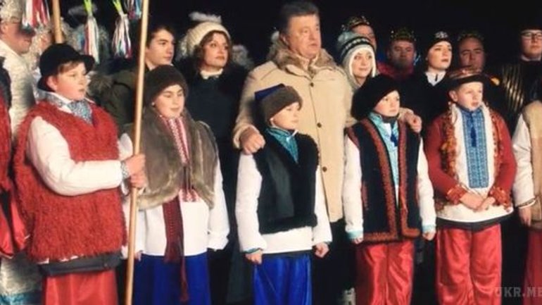 Президент попросил у маленького Иисуса больших изменений к лучшему в нашей Украине - фото 1