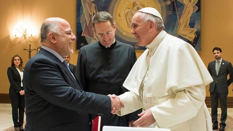 Папа Франциск прийняв Прем’єр-Міністра Іраку - фото 1