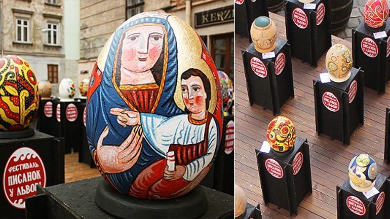 Easter eggs art-project presented in Lviv - фото 1