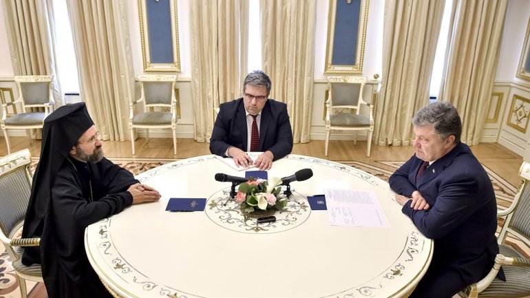 President Poroshenko held meeting with Representative of Ecumenical Patriarchate - фото 1
