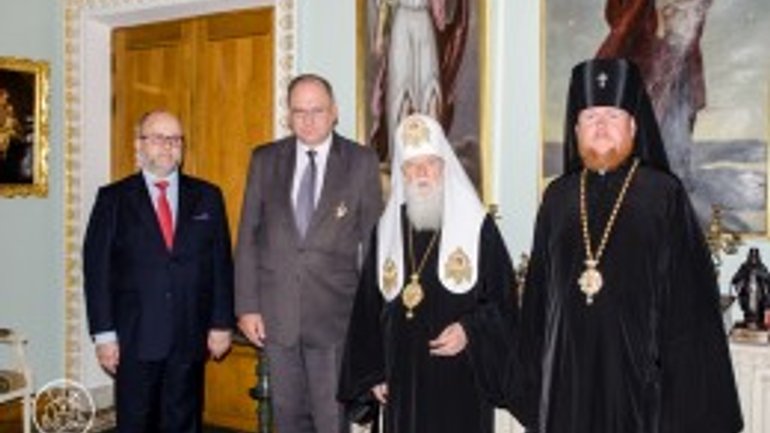 Предстоятель Київського Патріархату зустрівся з Послом Польщі в Україні - фото 1