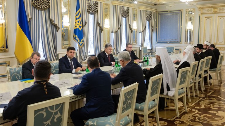 President Poroshenko met the Ukrainian religious leaders - фото 1