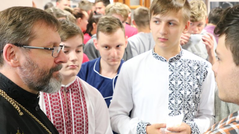 The head of the UGCC invited children and parents to a non-denominational Catholic school in Kyiv - фото 1
