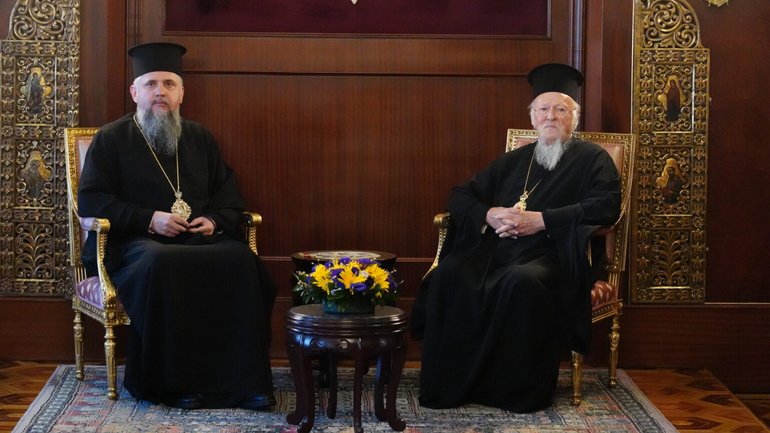 Metropolitan Epifaniy met with Ecumenical Patriarch Bartholomew - фото 1