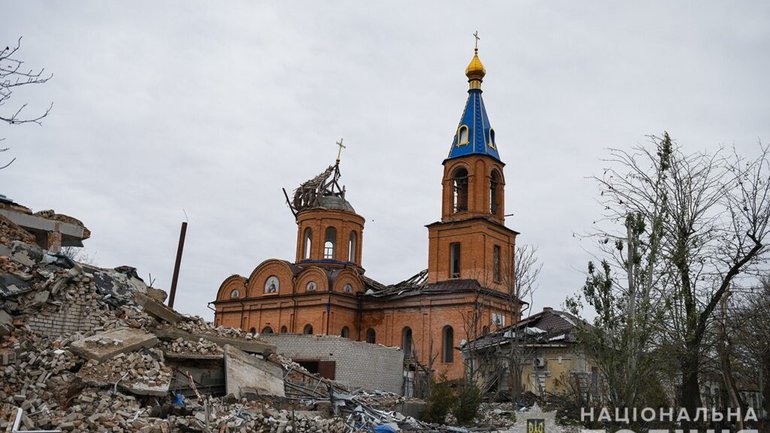Під час обстрілу Запорізької області зруйнована церква - фото 1
