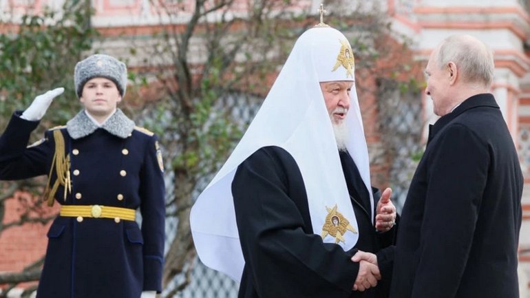   Голова РПЦ патріарх Кирил та Володимир Путін - фото 1