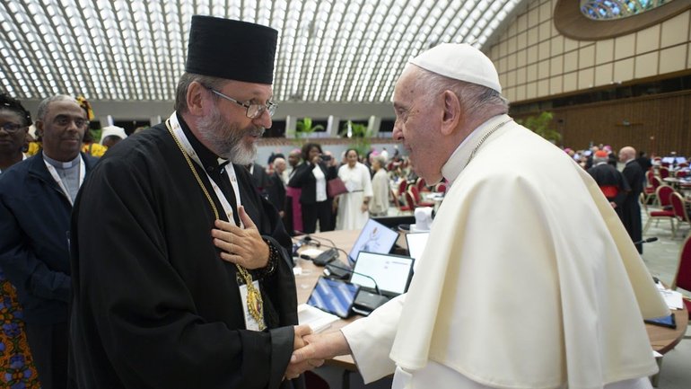 Глава УГКЦ подякував Папі за заклик до обміну полонених „всіх на всіх“ - фото 1
