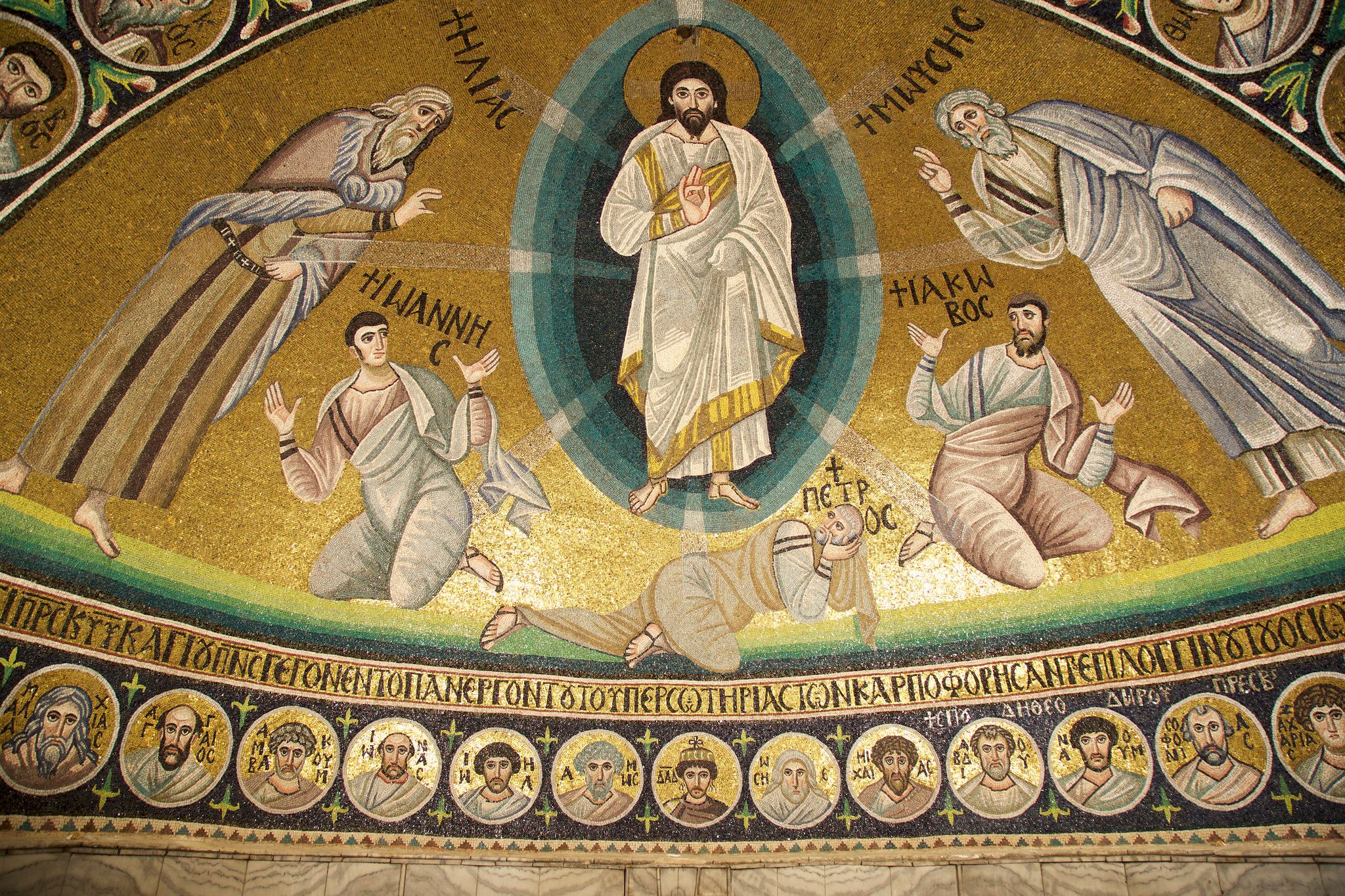 Фігуративне зображення Преображення. Монастир Святої Катерини на Синаї VII ст. - фото 119498