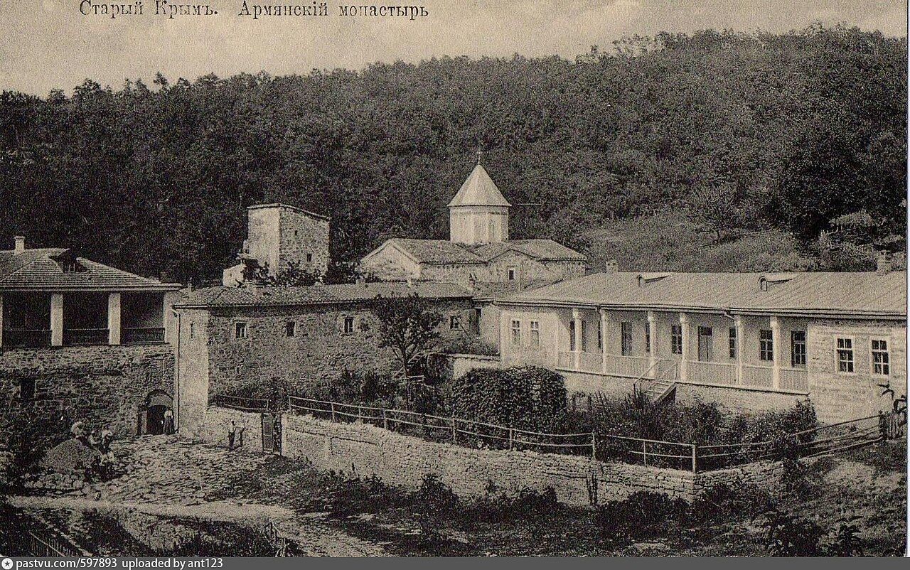 Монастир Сурб Хач на фотографії на поч. ХХ ст. - фото 123040