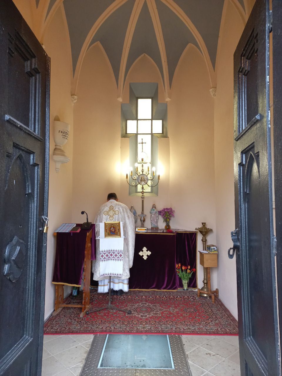 Літургія в каплиці-усипальниці родини Шептицьких - фото 127411
