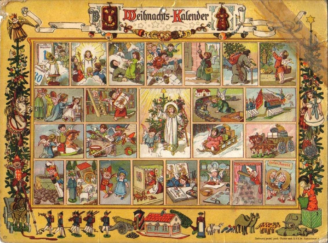 Адвент-календар «У світі дитяти Христа» (Мюнхен, 1903) - фото 127522