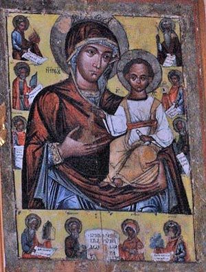 Голубицька (Підгорецька) ікона Пресвятої Богородиці - фото 132532