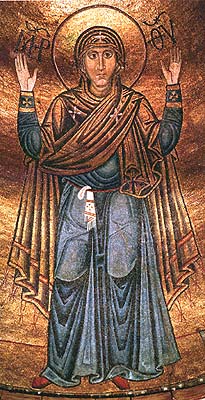 Богородиця Оранта, запрестольна мозаїка собору Святої Софії в Києві