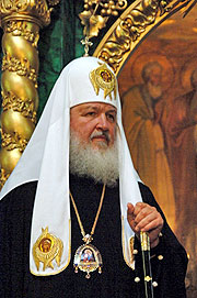 Патріарх Кирил. Світлина Фотолітописа