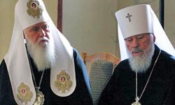 Патріарх Філарет і Митрополит Володимир
