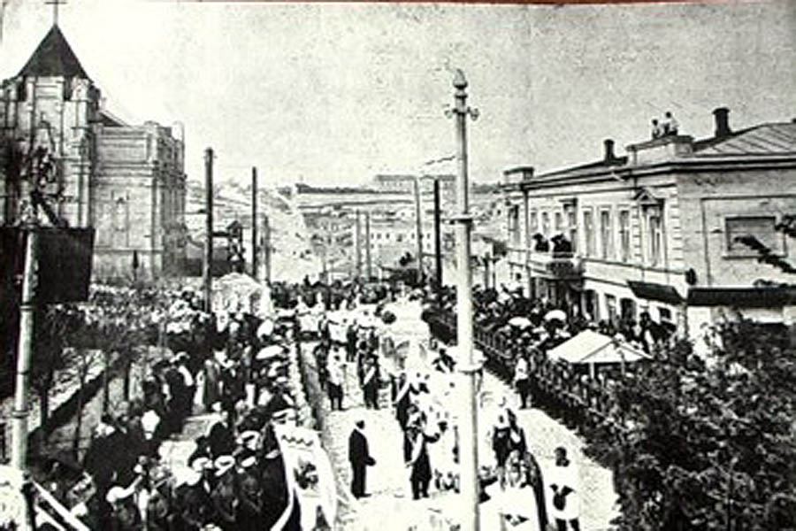 Севастопольский костел в начале ХХ века. Фото с сайта kostel-klimenta.livejournal.com