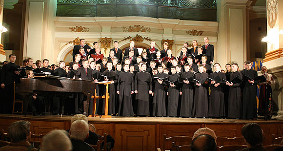 Виступ хору Львівської духовної семінарії