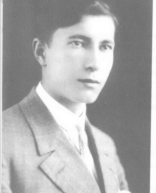 Теодо Ромжа гімназист. 1929 рік