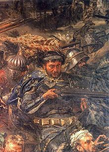 Завіша Чорний з картини Яна Матейки «Битва під Грюнвальдом»
