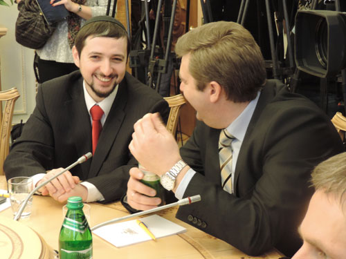 Встреча Александра Турчинова с представителями ВСЦиРО